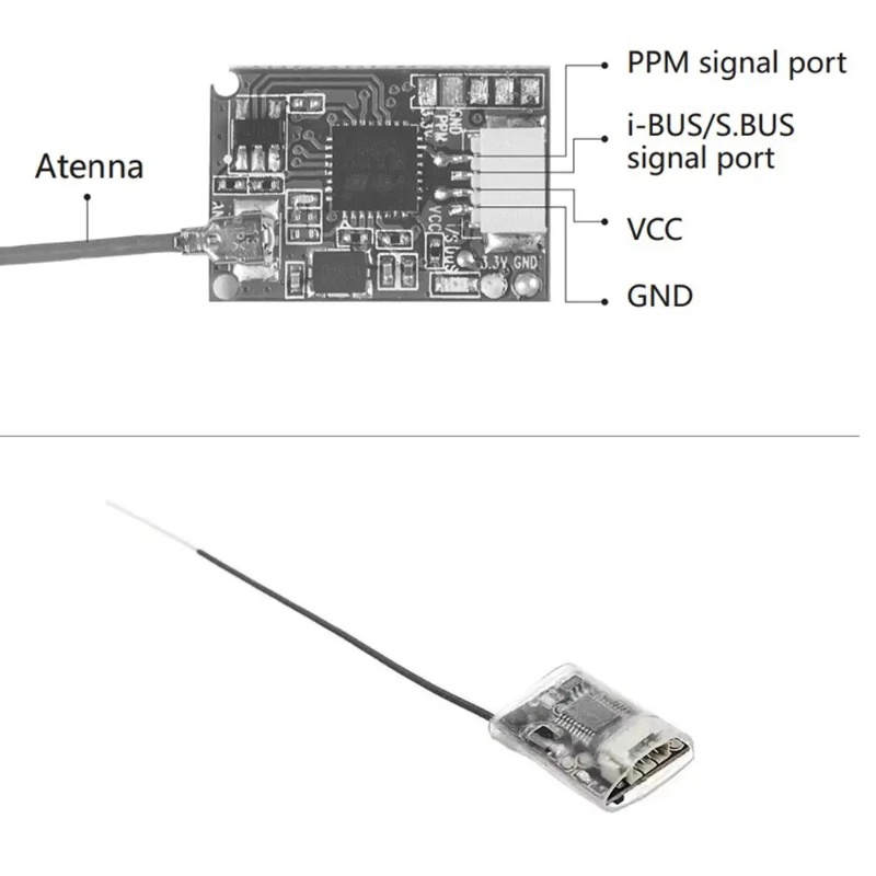 Récepteur Mini Flysky FS-8A 8C - Fpv Drone Flight Controller avis et prix