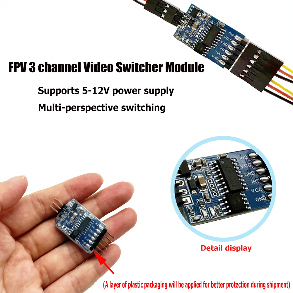 Module de commutation vidéo 5. - Fpv Drone Receiver avis et prix